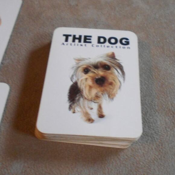 Artlist Collection The Dog Mini Playing Cards Incomplete Great for Crafts - Picture 3 of 8